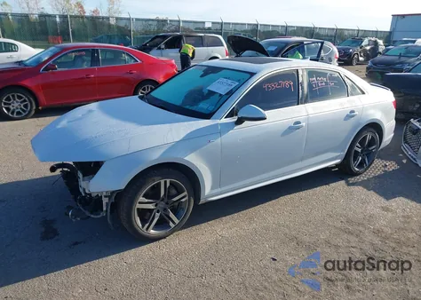 2017 Audi A4 2.0T Premium z USA, uszkodzony, nr VIN WAUENAF46HN056947